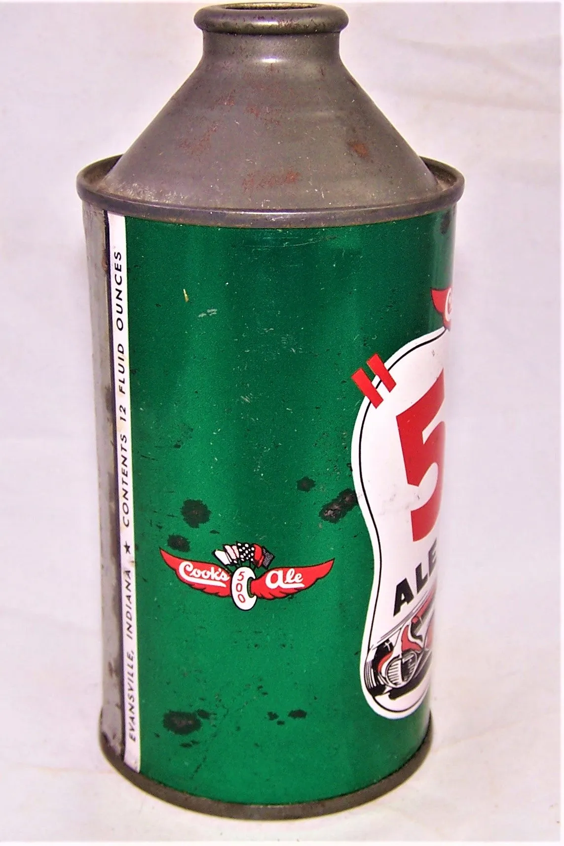 Cooks 500 Ale, USBC 158-03, Grade 1/1- Sold on 03/23/19