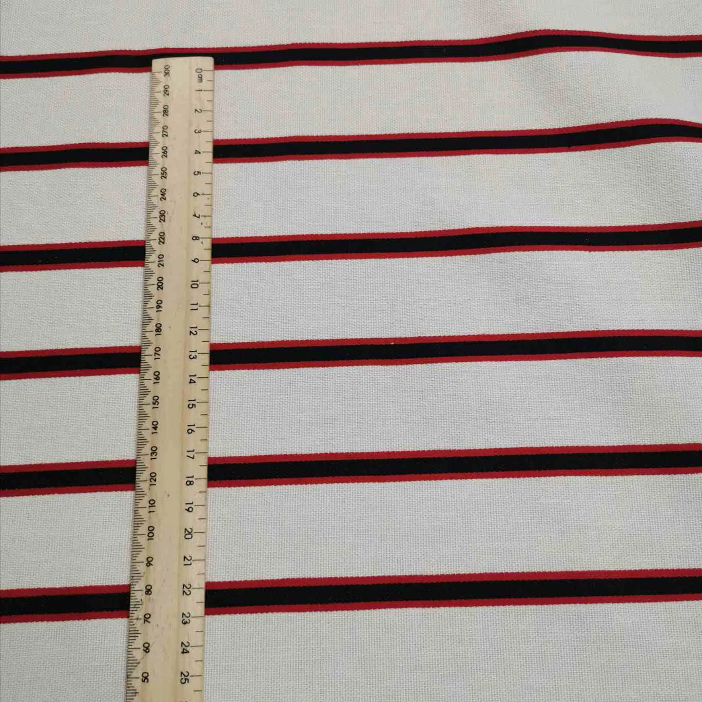 Cotton Linen, Nautical Stripe - 2.25m piece