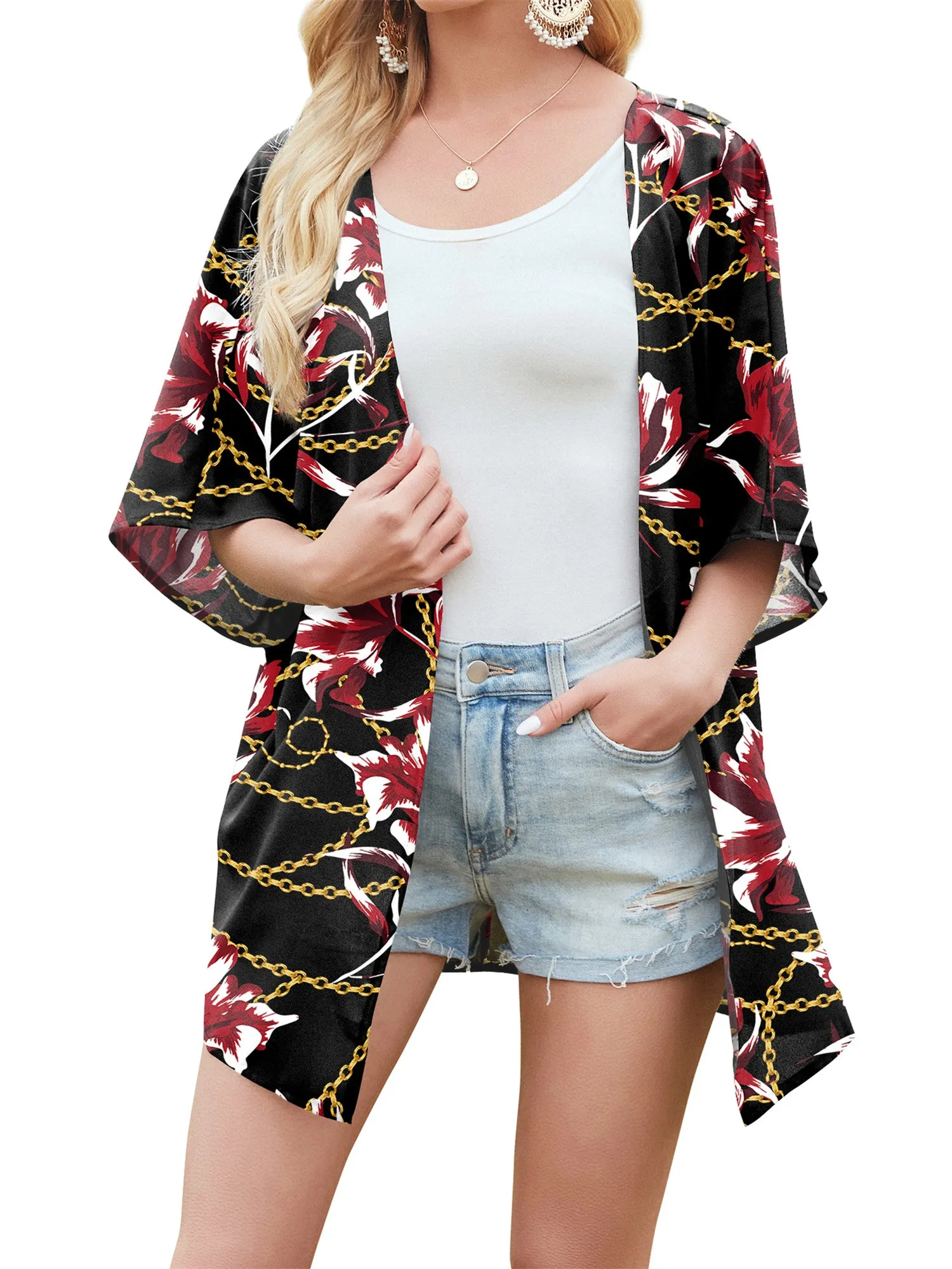 Cover Ups Kimonos Cardigans Tops