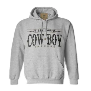 Dirty South Cowboy - Adult Unisex Western Pullover Hoodie