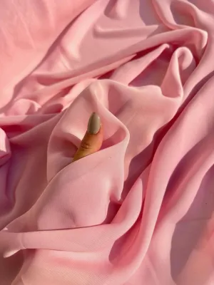Dusty Rose Chiffon Fabric