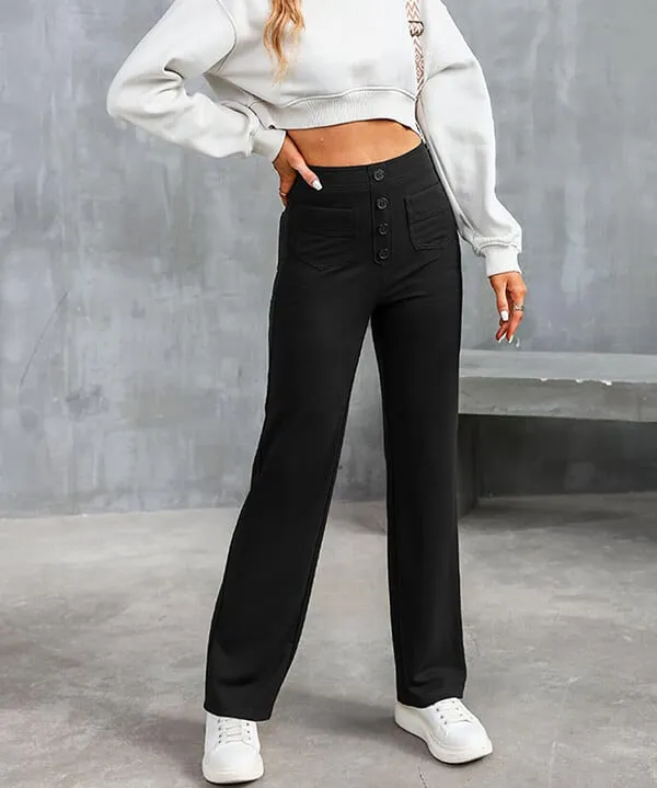Eloise | Women's High Waist Trousers