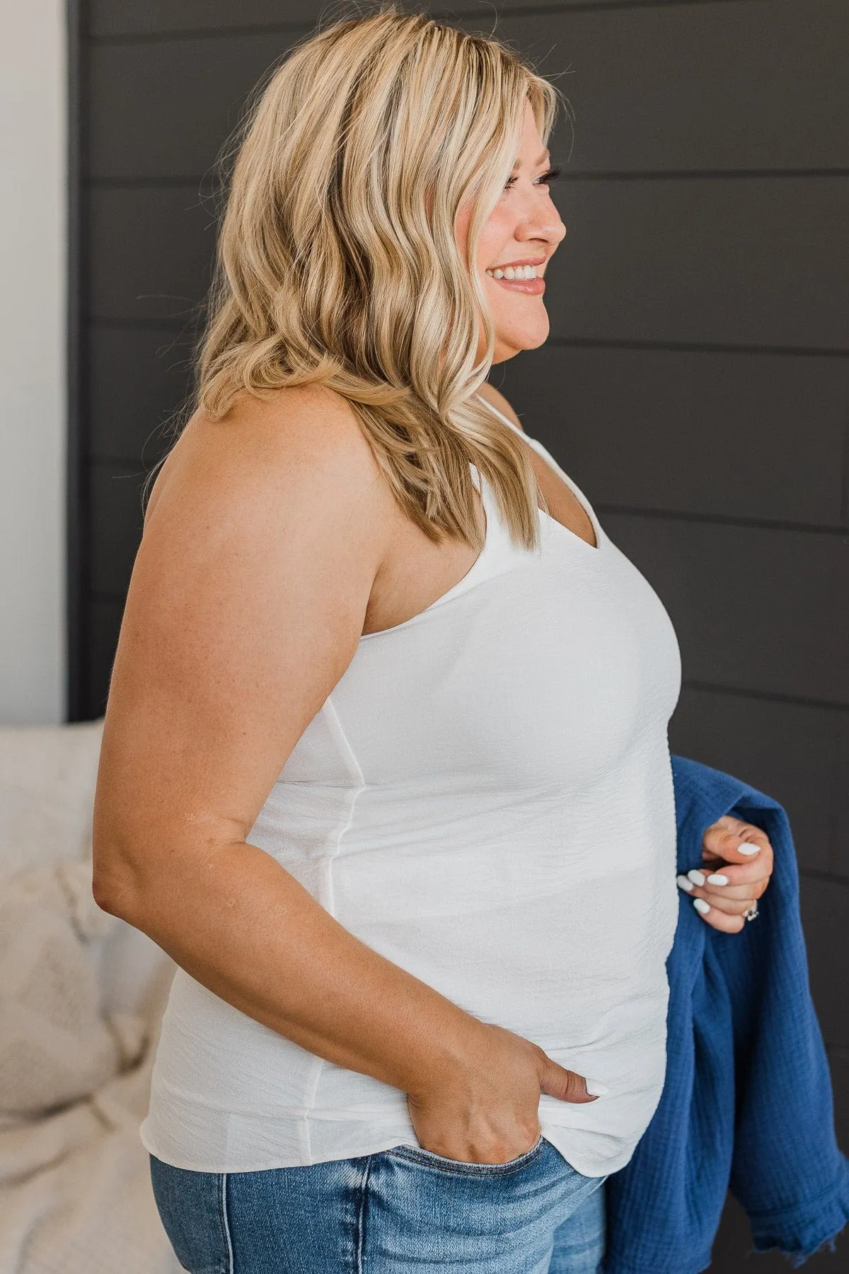 Endless Endearments Tank Top- Off-White