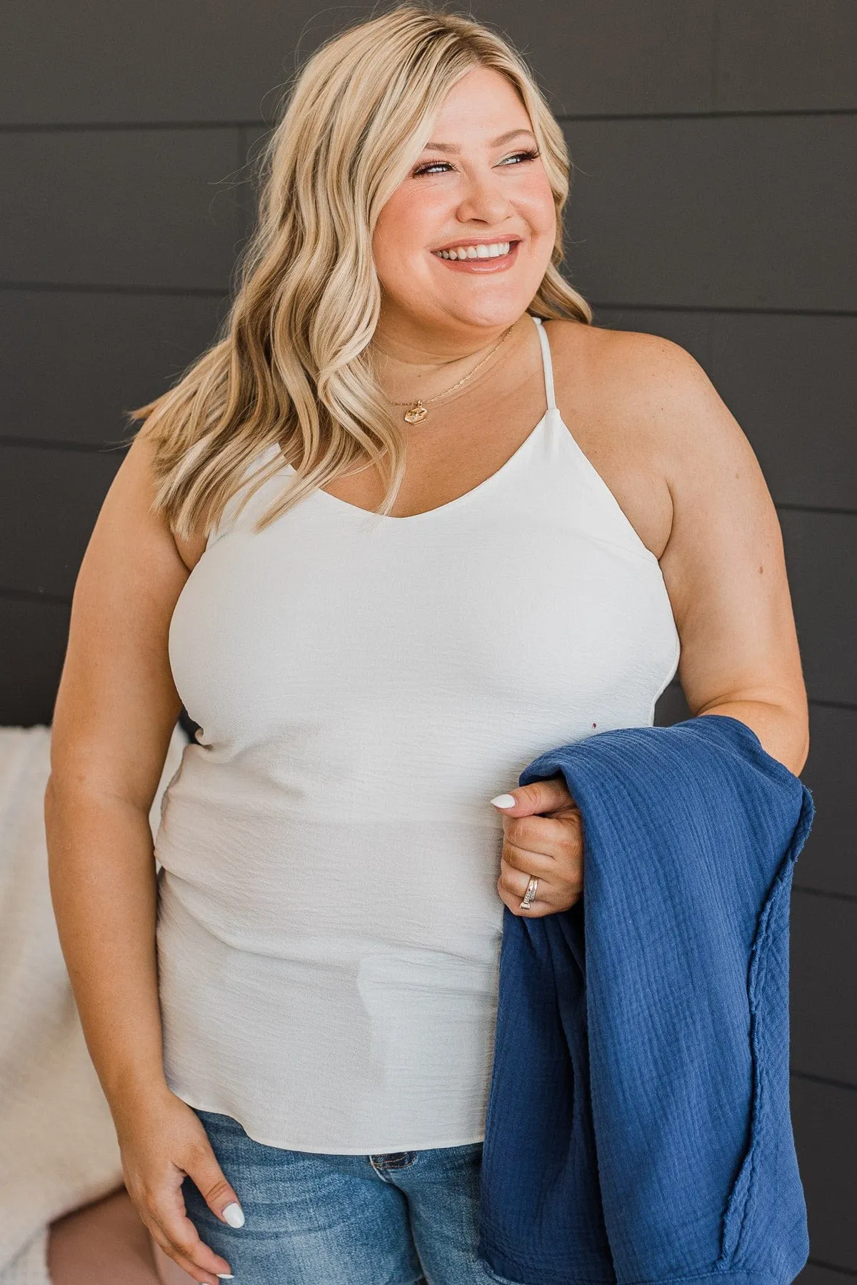 Endless Endearments Tank Top- Off-White