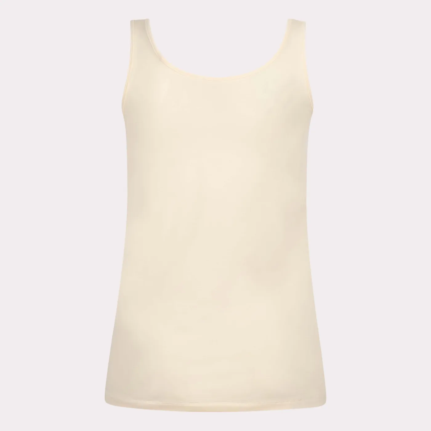 Esqualo Essential Cotton Tank | Sky Blue / Off-White