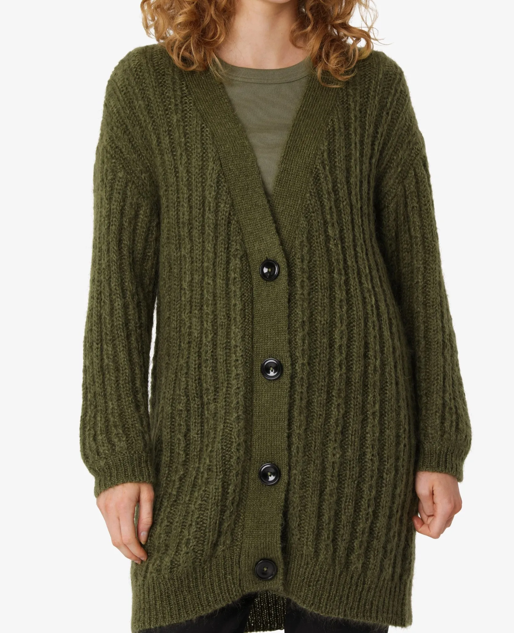 ESSENTIAL WINTER MOHAIR CARDIGAN