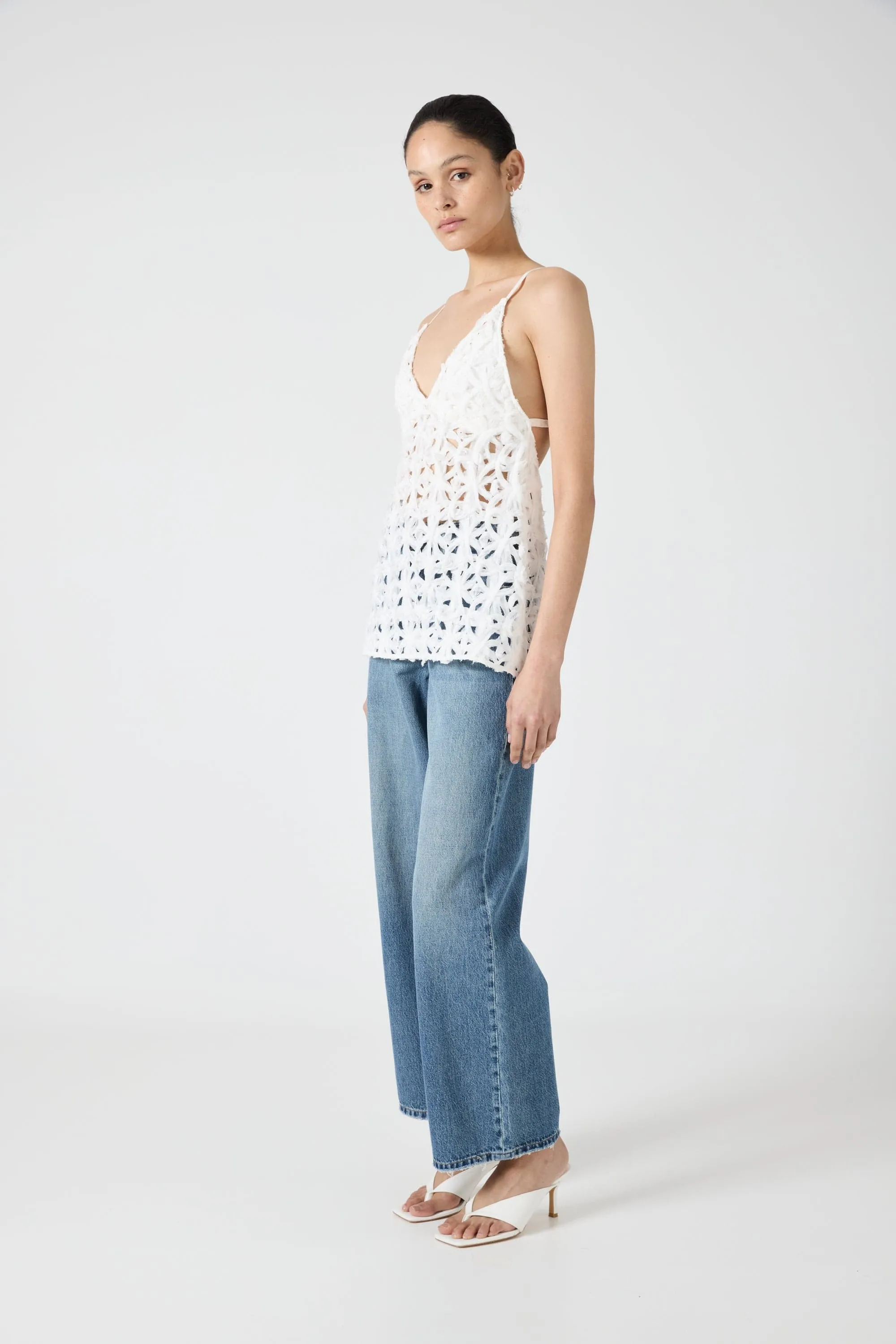 ETHEREAL CAMI | OFF WHITE