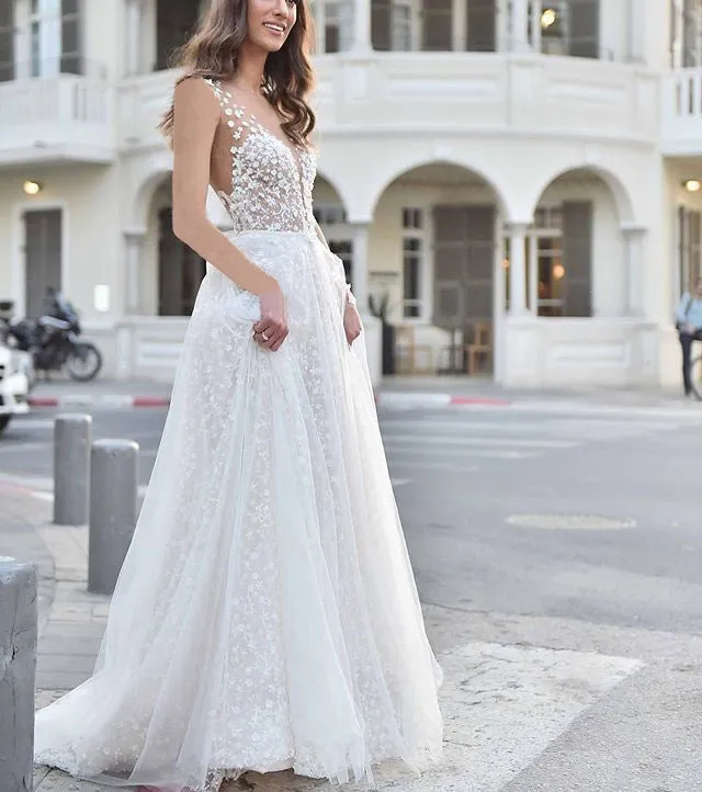 Explosive Sexy V-neck Perspective Dress