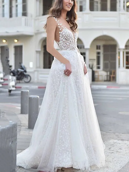 Explosive Sexy V-neck Perspective Dress