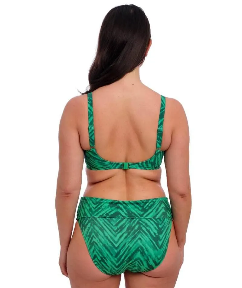 Fantasie Swim Punta Mita Underwire Gathered Full Cup Bikini Top - Emerald