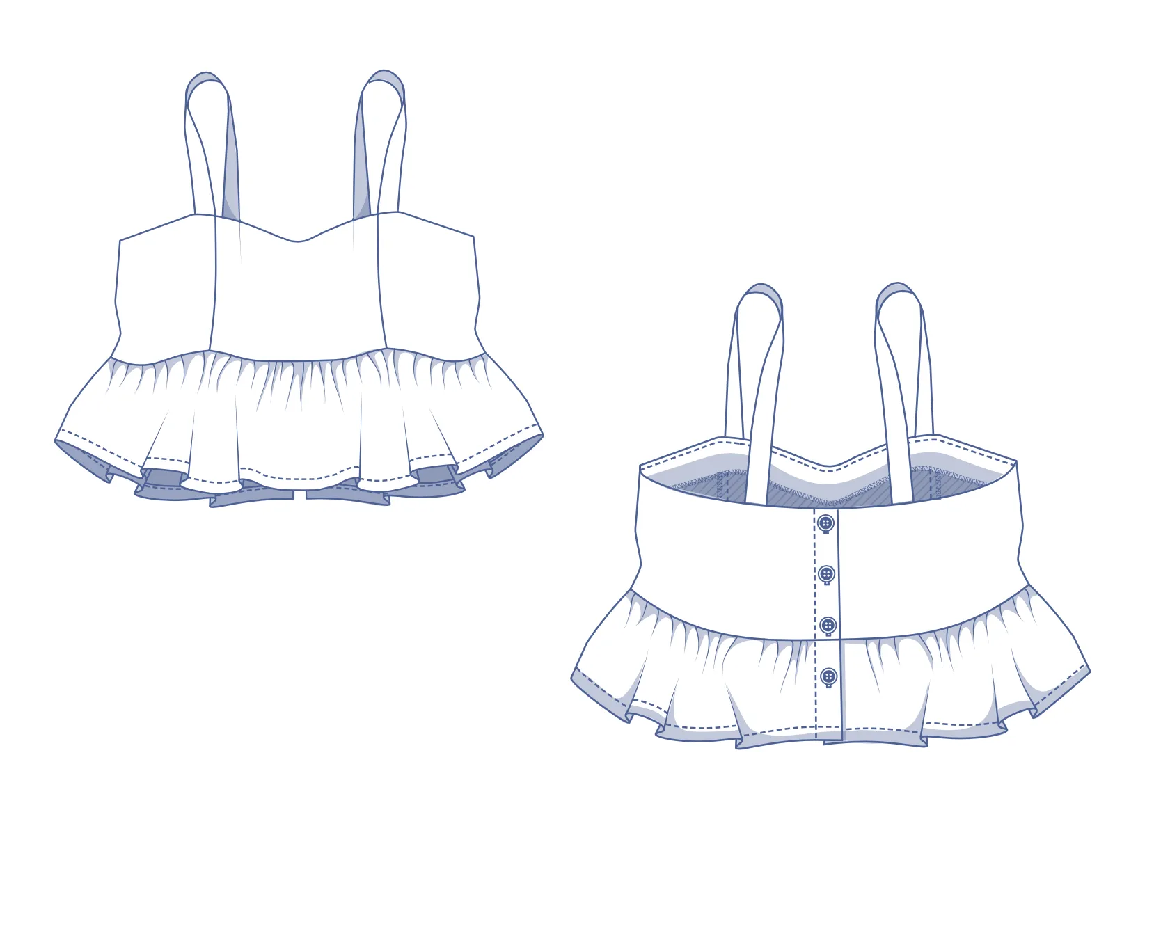 Fibre Mood Viola Top