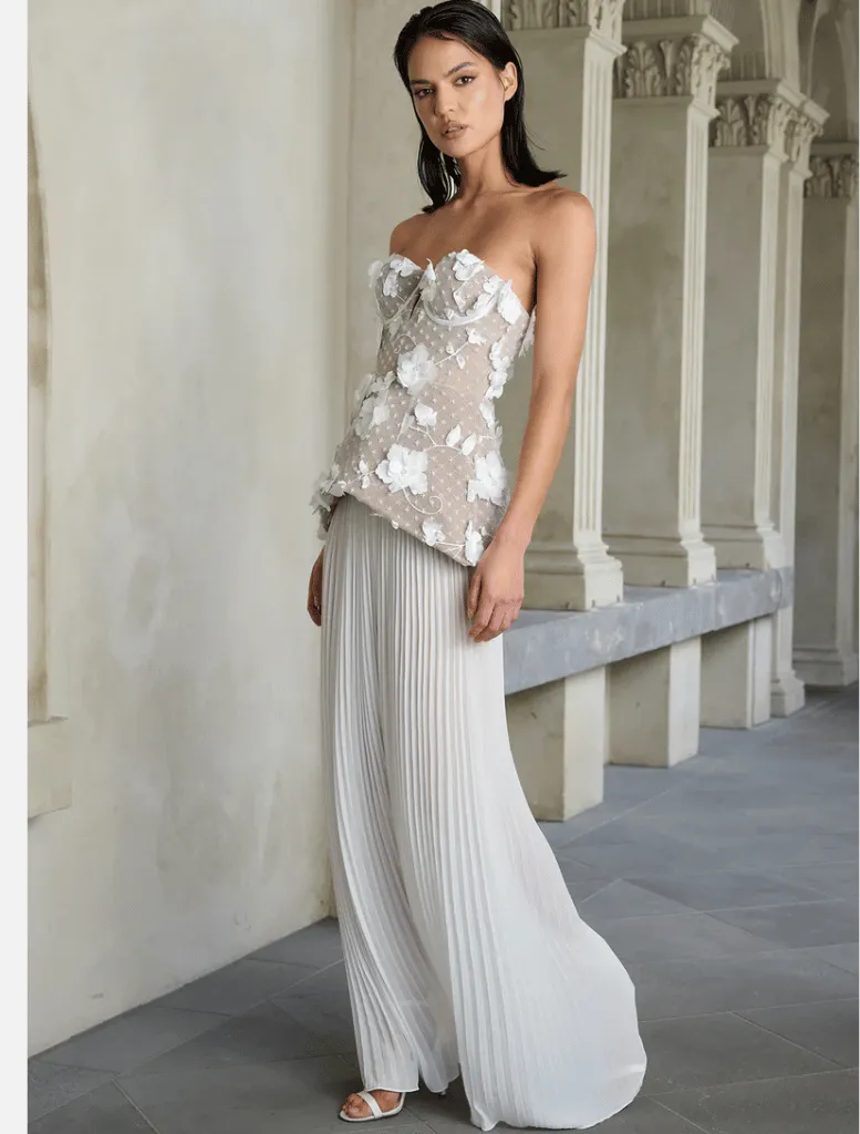 Fiorella Dress - White
