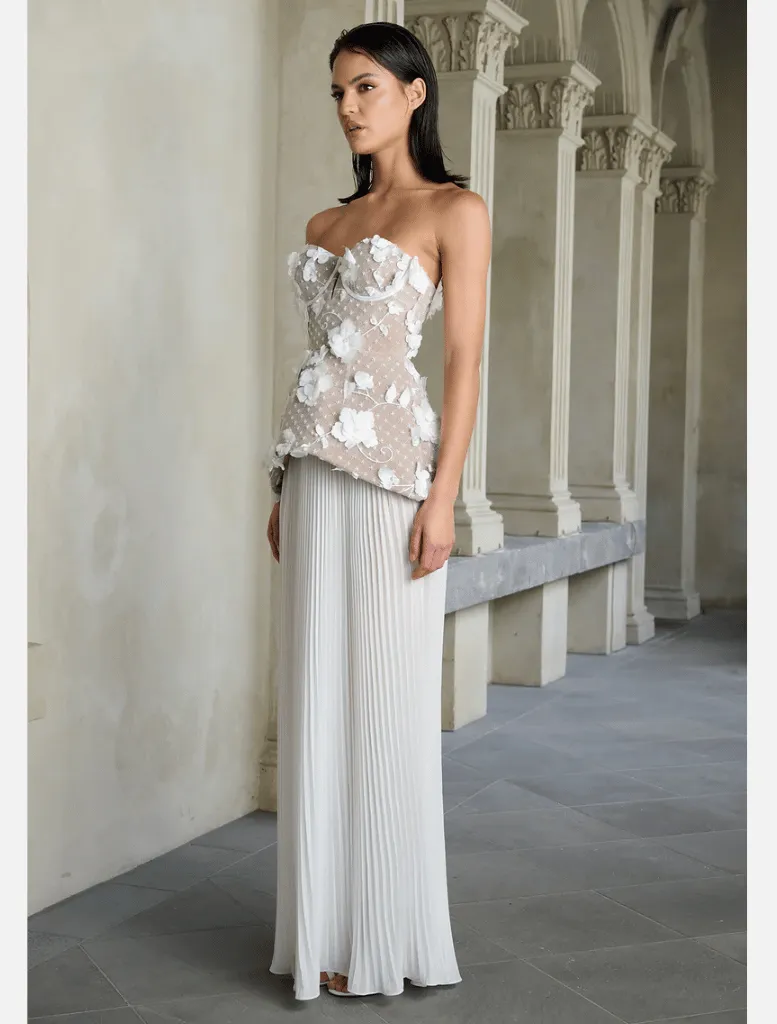 Fiorella Dress - White