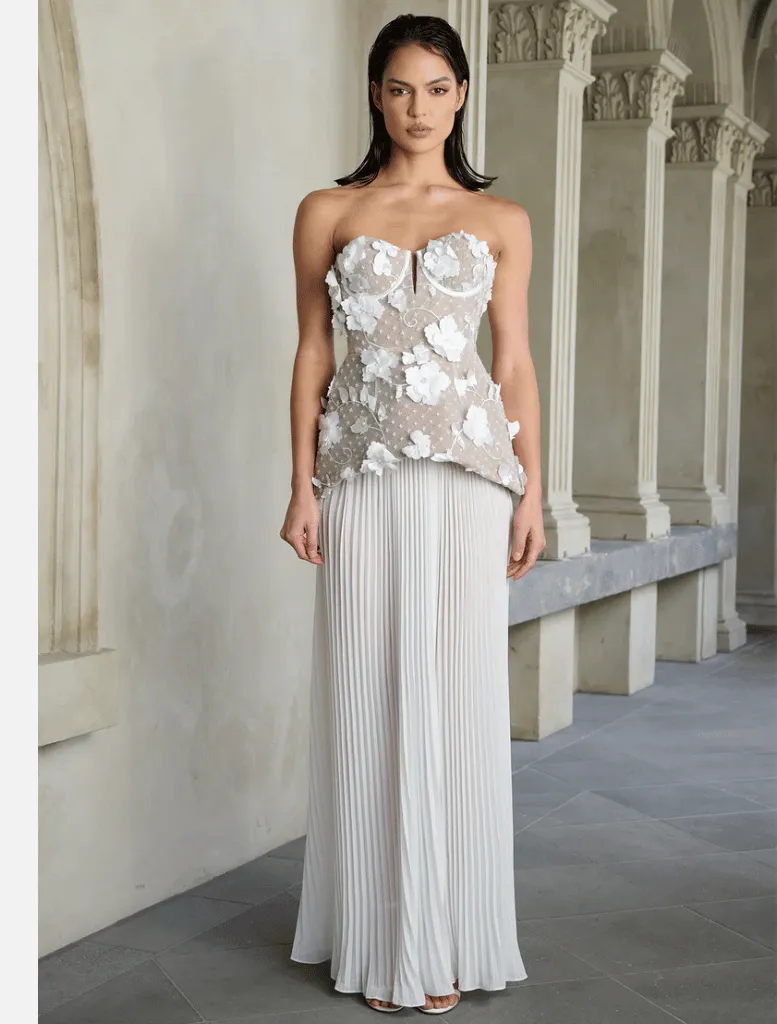 Fiorella Dress - White