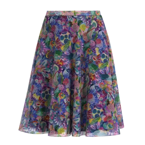 Flare Folk Skirt