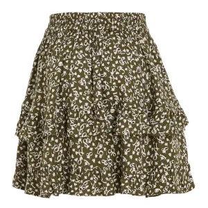 Flower Print Tiered/ Ms2/ 12