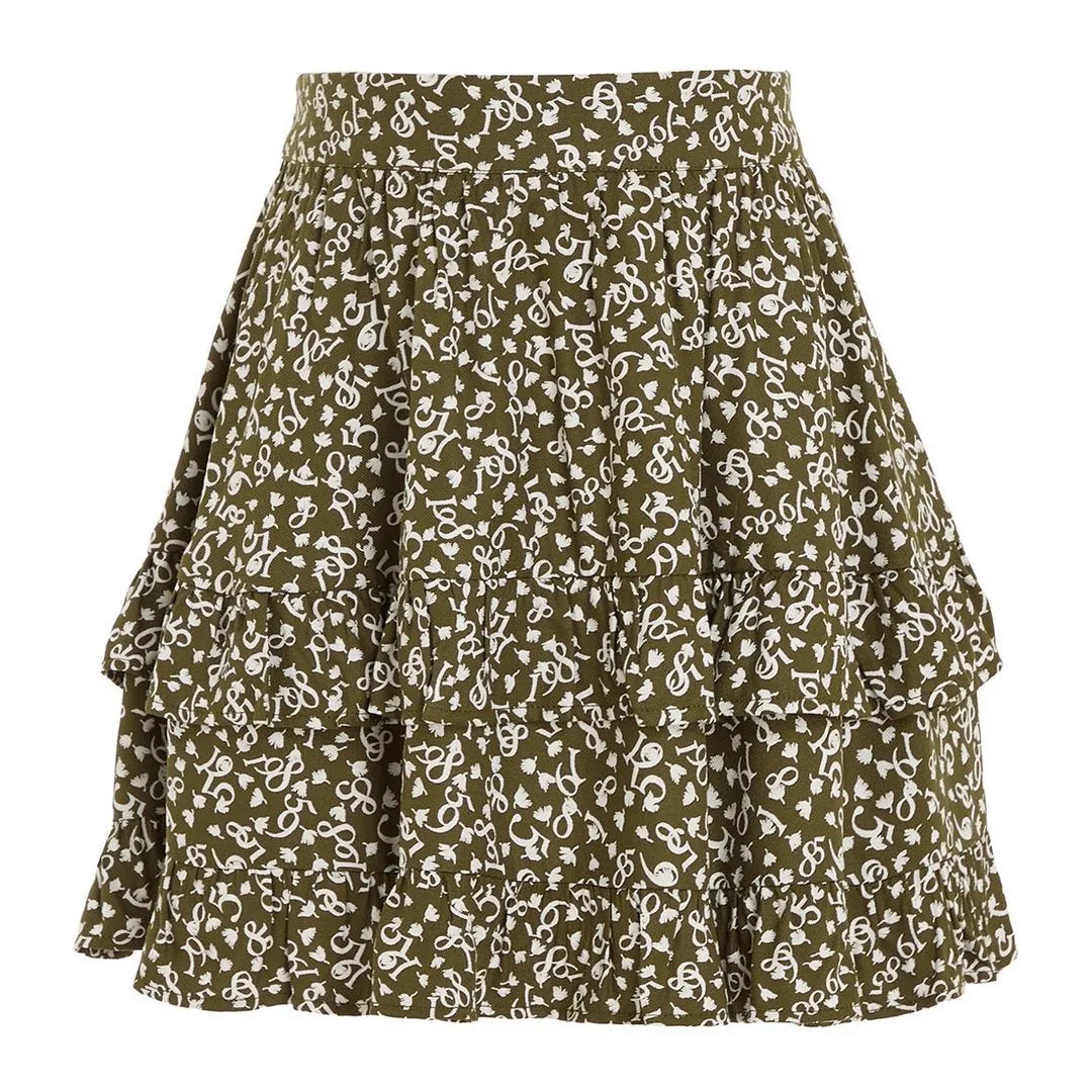 Flower Print Tiered/ Ms2/ 12