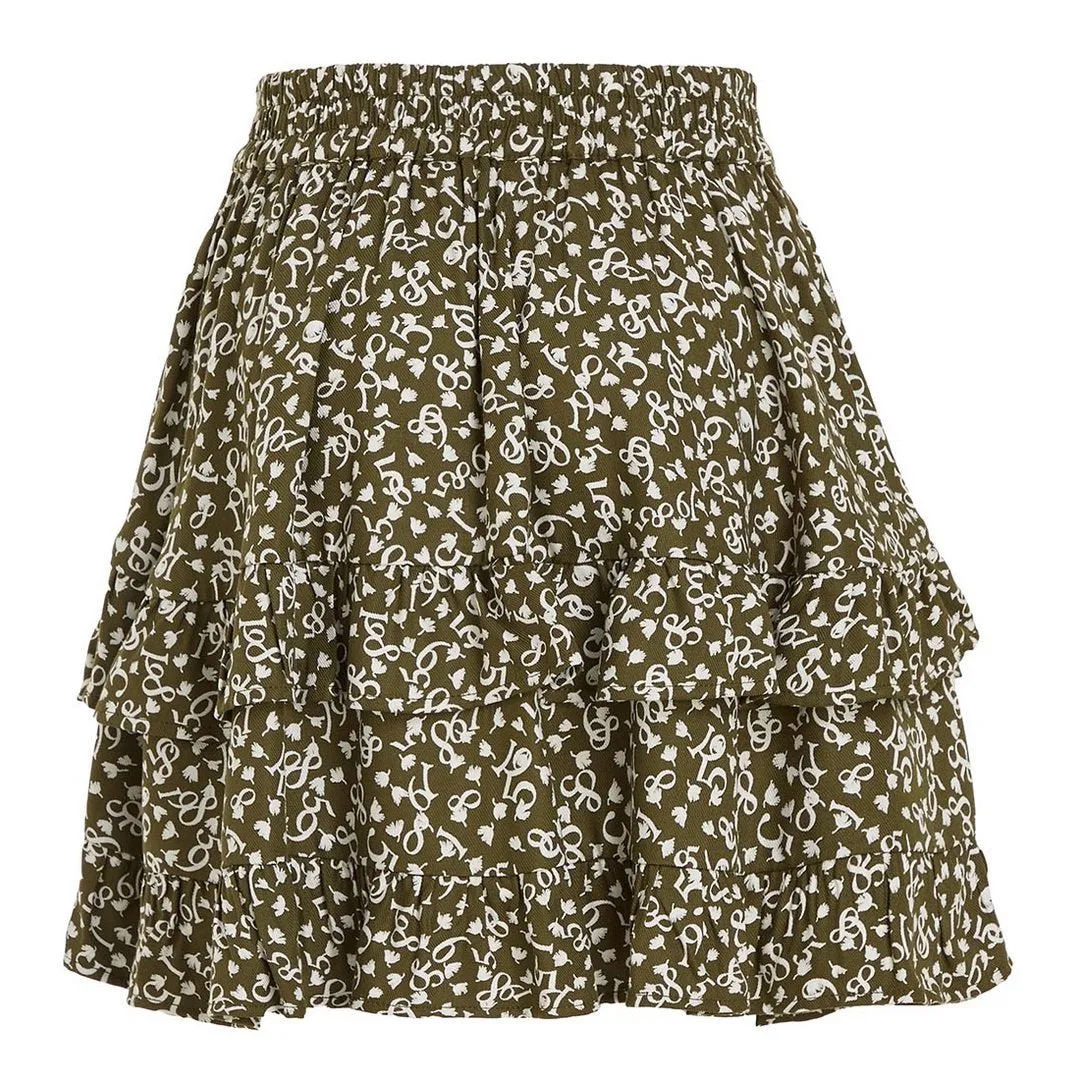 Flower Print Tiered/ Ms2/ 12