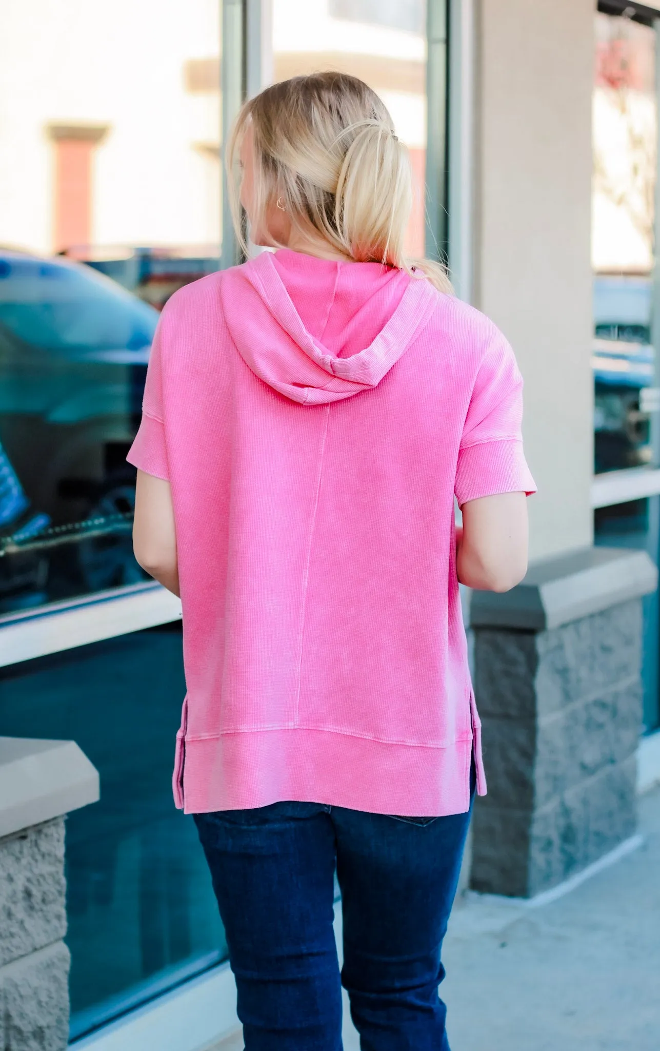 For the Day Short Sleeve Hoodie
