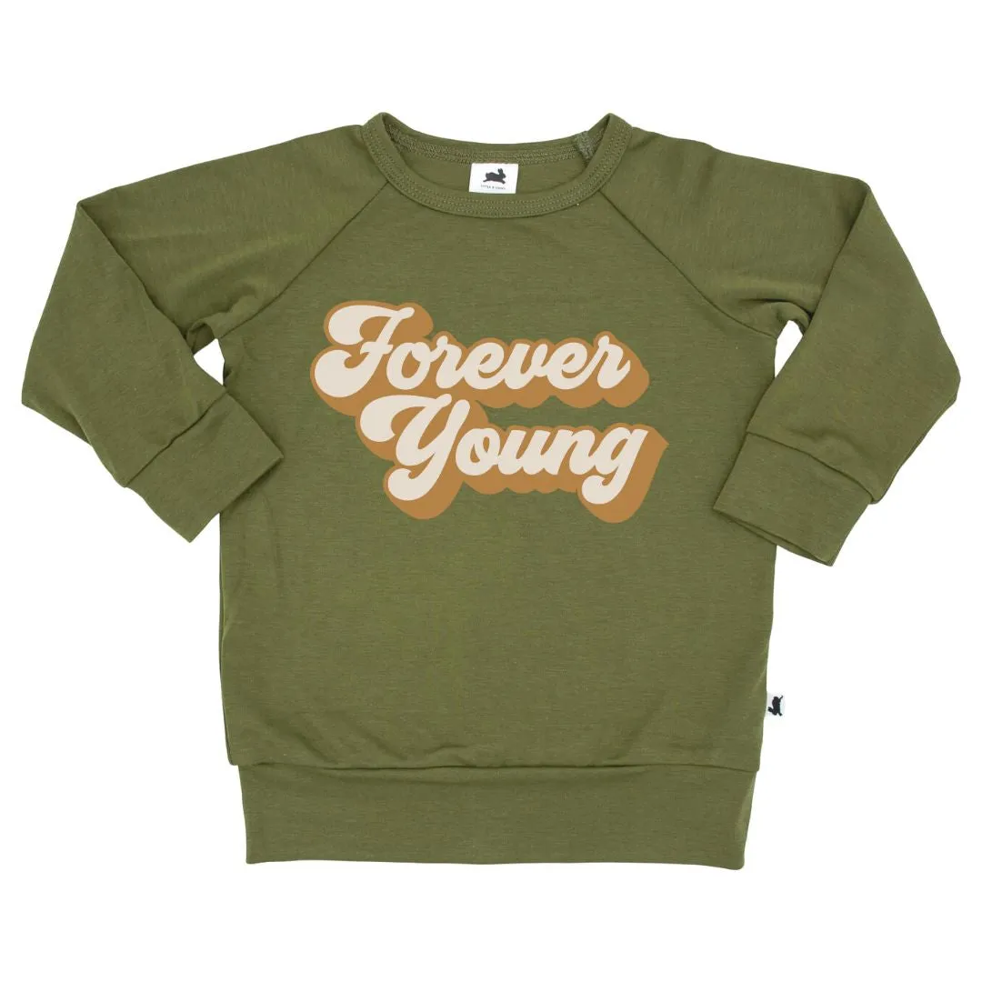 FOREVER YOUNG PULLOVER - OLIVE