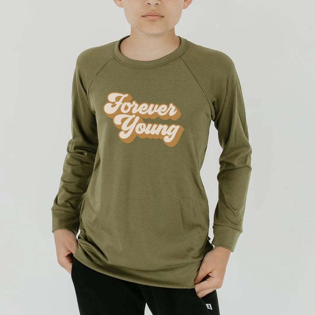 FOREVER YOUNG PULLOVER - OLIVE
