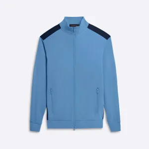 Full Zip Mock Neck Sweatshirt