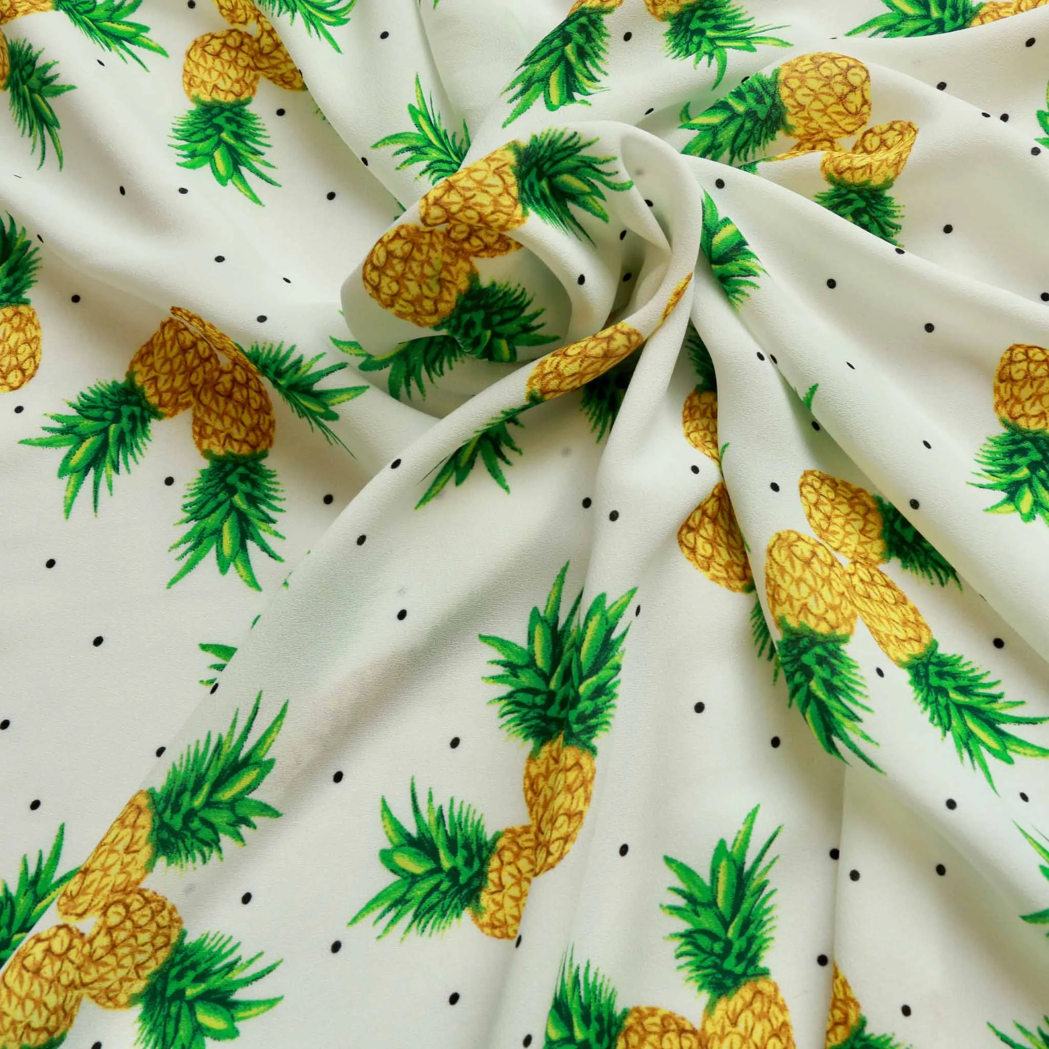 Georgette Fabric - Off-white