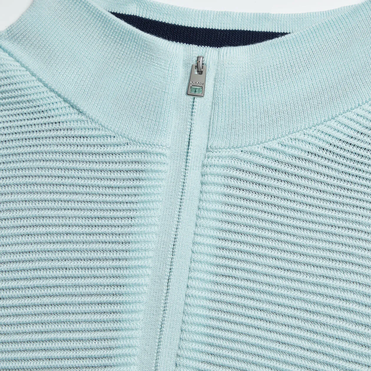 G/FORE MENS WIND BREAKER MERINO WOOL QUARTER ZIP PULLOVER - DAYBREAK