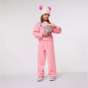 Girls Pink Joggers