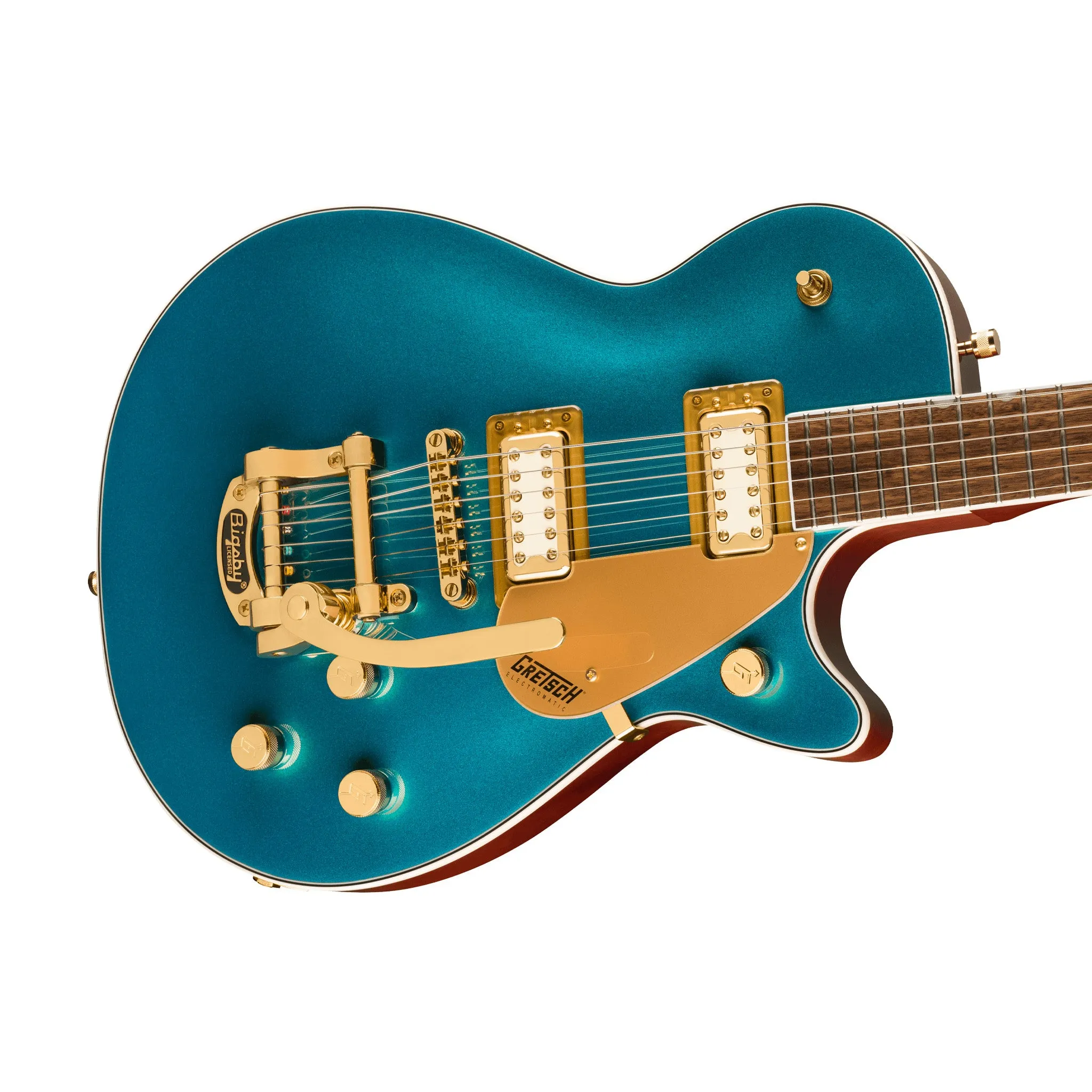 Gretsch Electromatic Pristine LTD Jet Electric Guitar w/Bigsby, Laurel FB, Petrol