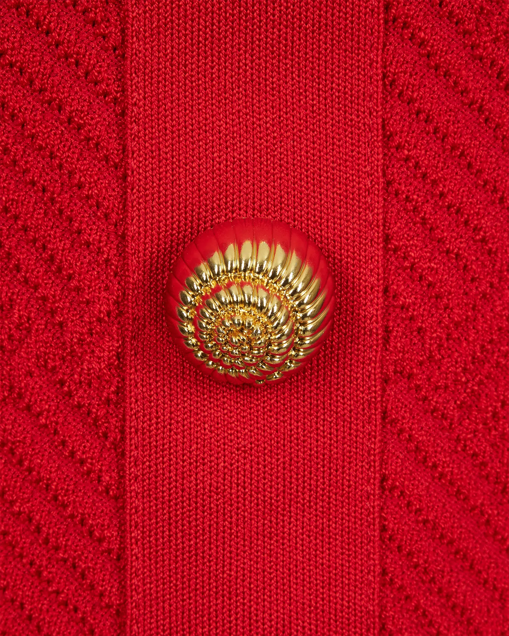 Halterneck Button Knit Mini Dress