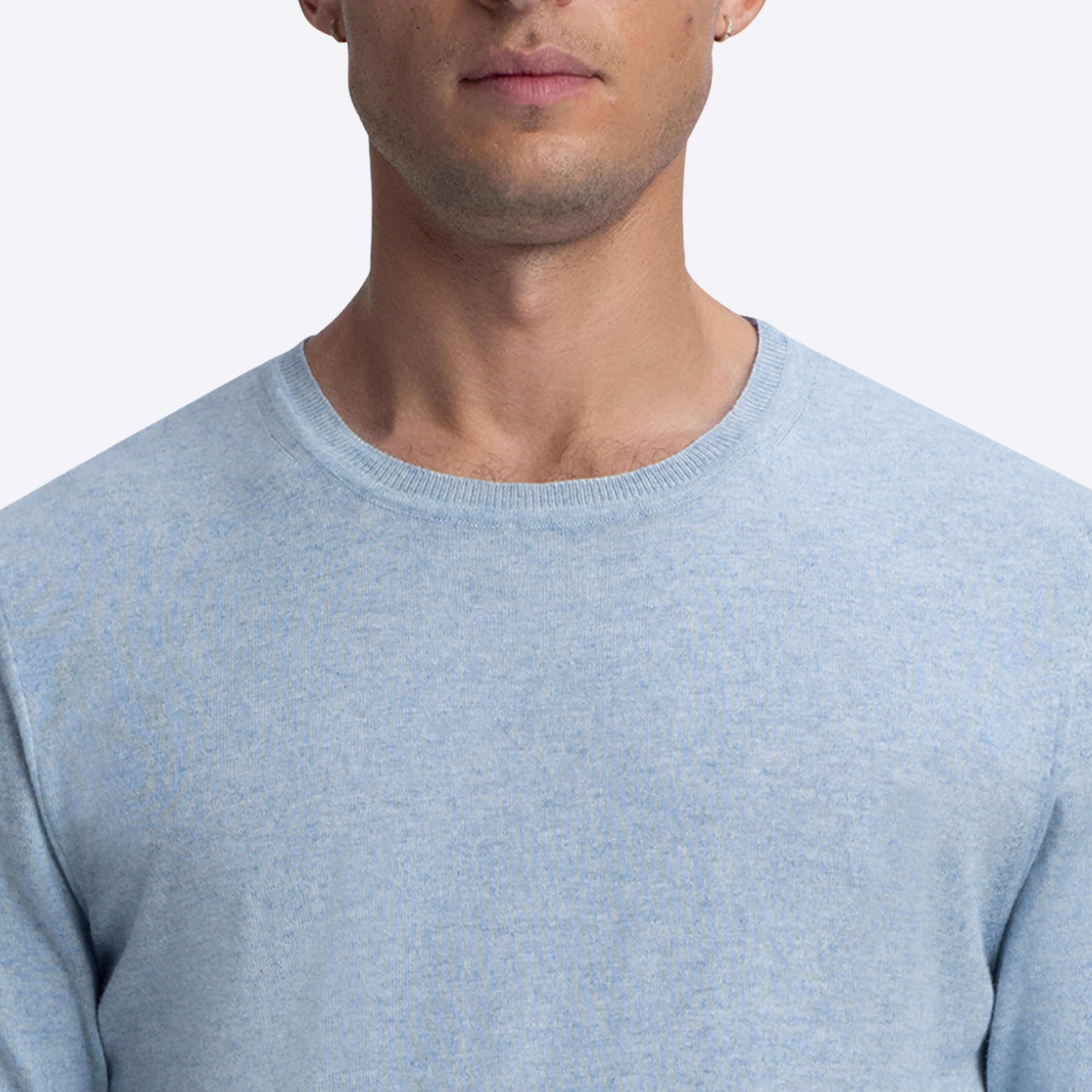 Heather Crew Neck Sweater