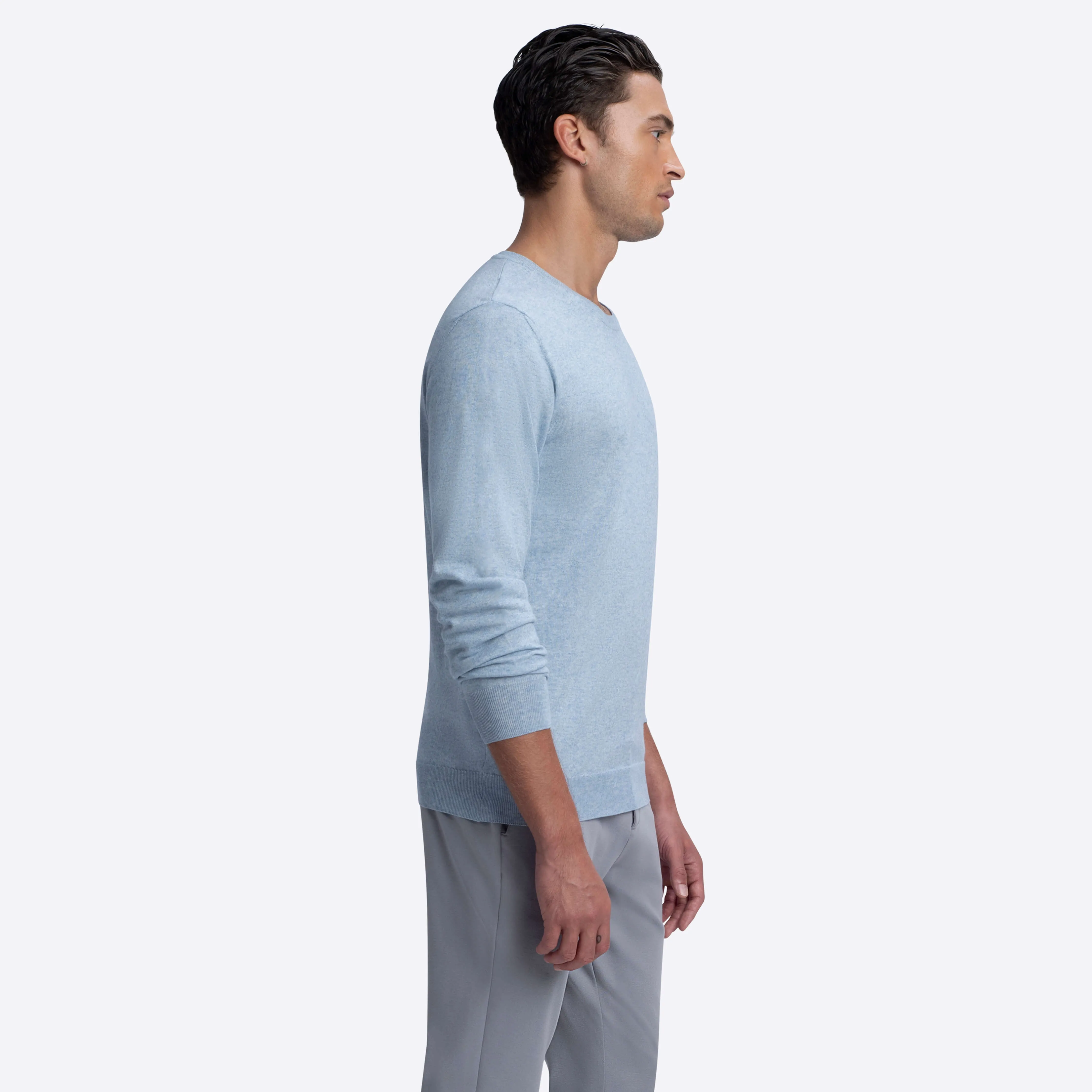 Heather Crew Neck Sweater