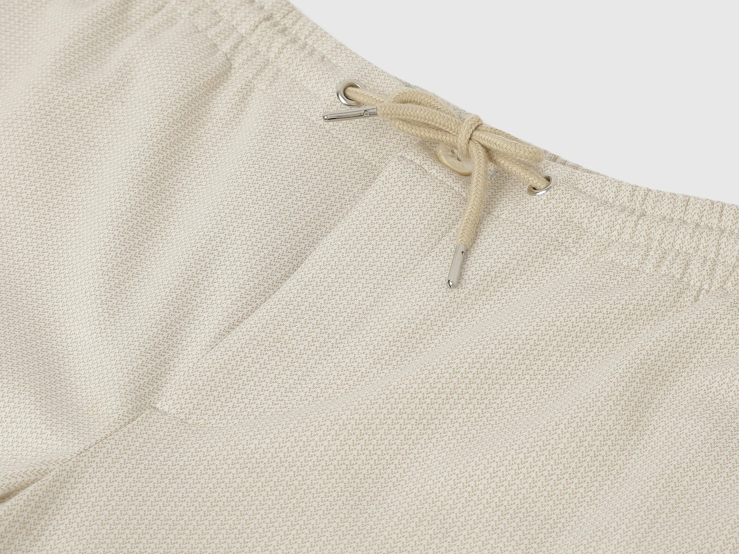 Herringbone Relaxed Fit Trousers