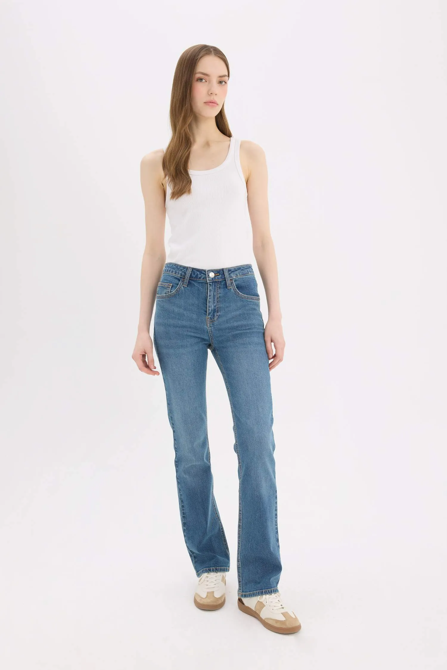 High Waist Wide Leg Jeans