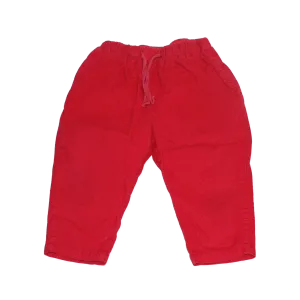 Hot Pink Corduroy Pull On Trousers