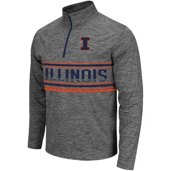 Illinois Fighting Illini Colosseum Brisk 1/4 Zip Pullover