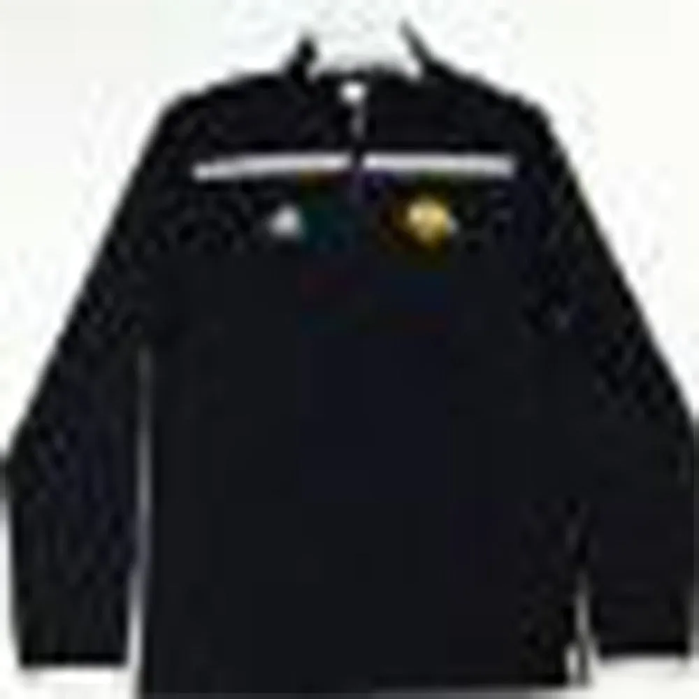 Iowa Hawkeyes Adidas Adult Black Quarter Zip Pullover