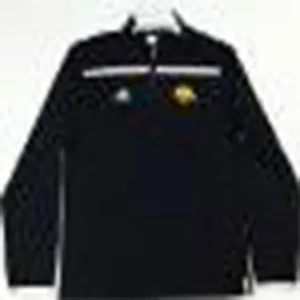 Iowa Hawkeyes Adidas Adult Black Quarter Zip Pullover
