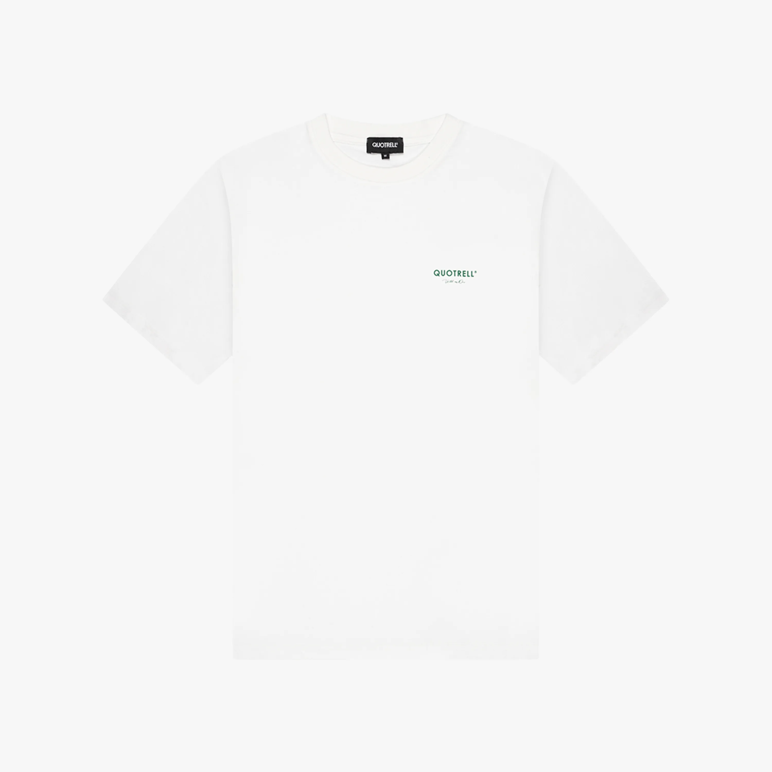 JAIPUR T-SHIRT | OFF WHITE/GREEN
