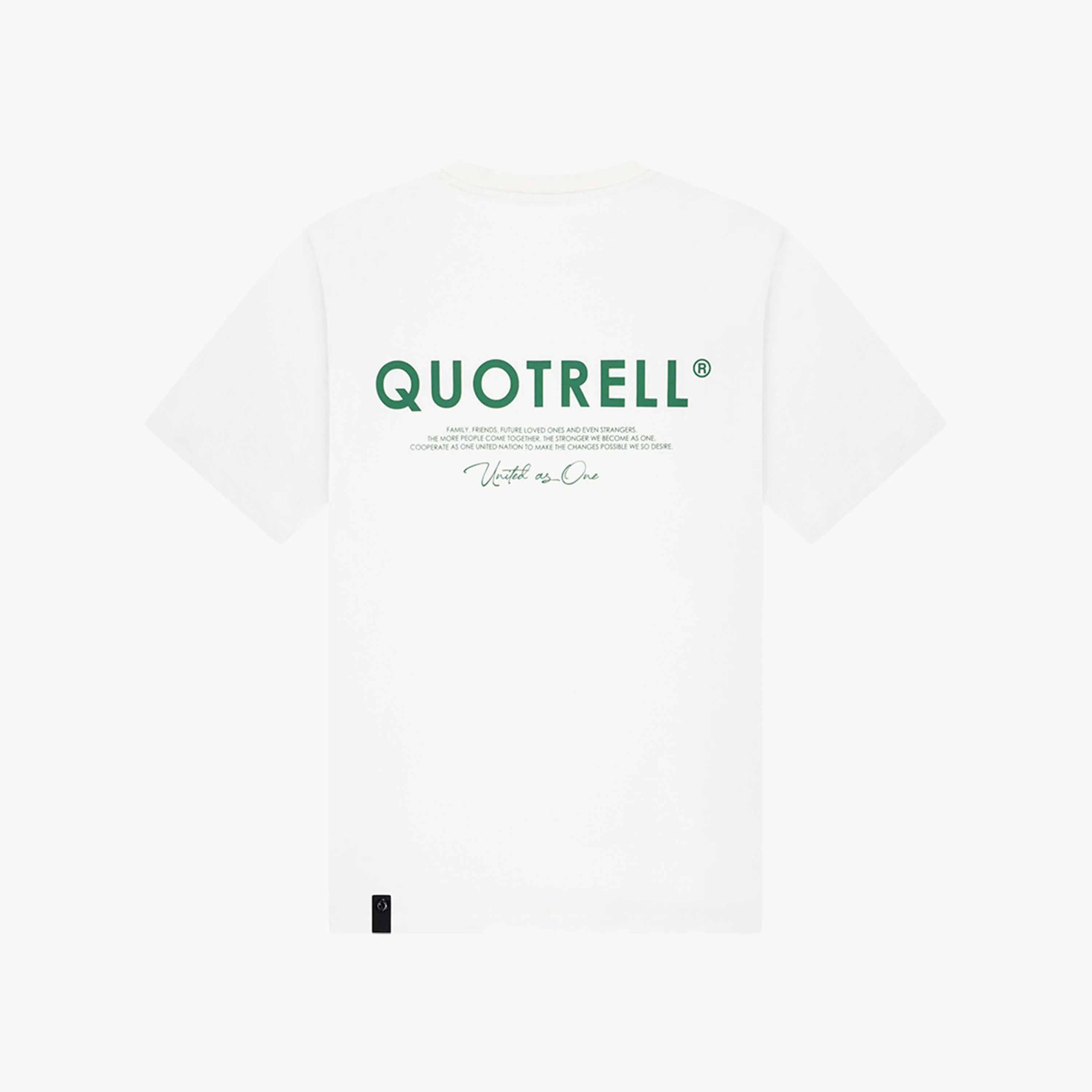 JAIPUR T-SHIRT | OFF WHITE/GREEN
