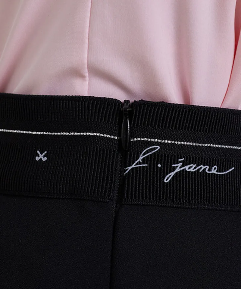 J.Jane Can-can Flare Skirt - Black