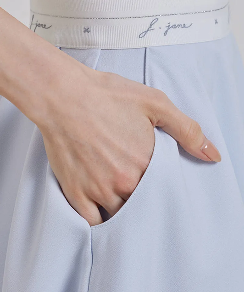 J.Jane Can-can Flare Skirt - Sky Blue