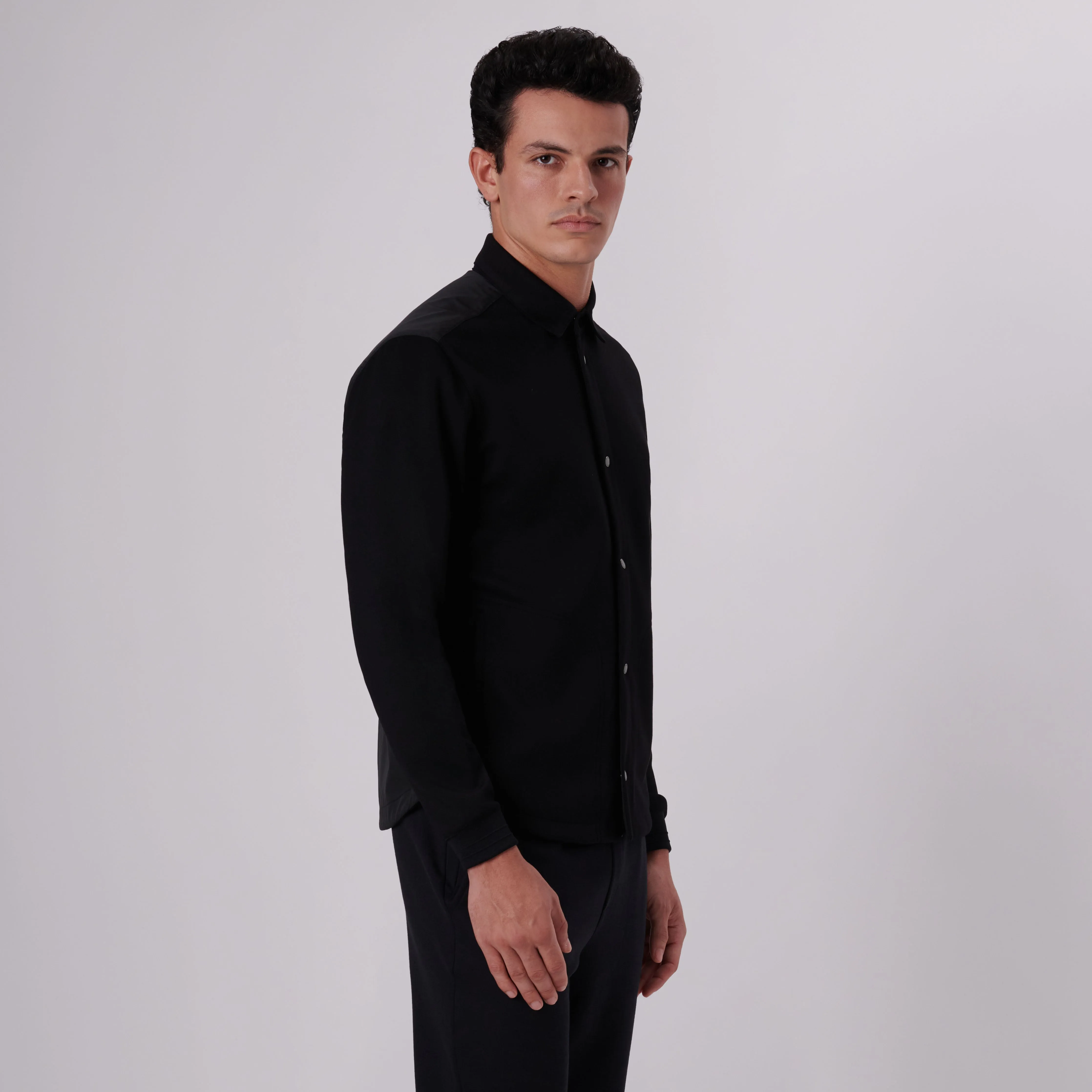 Knit Shirt Jacket