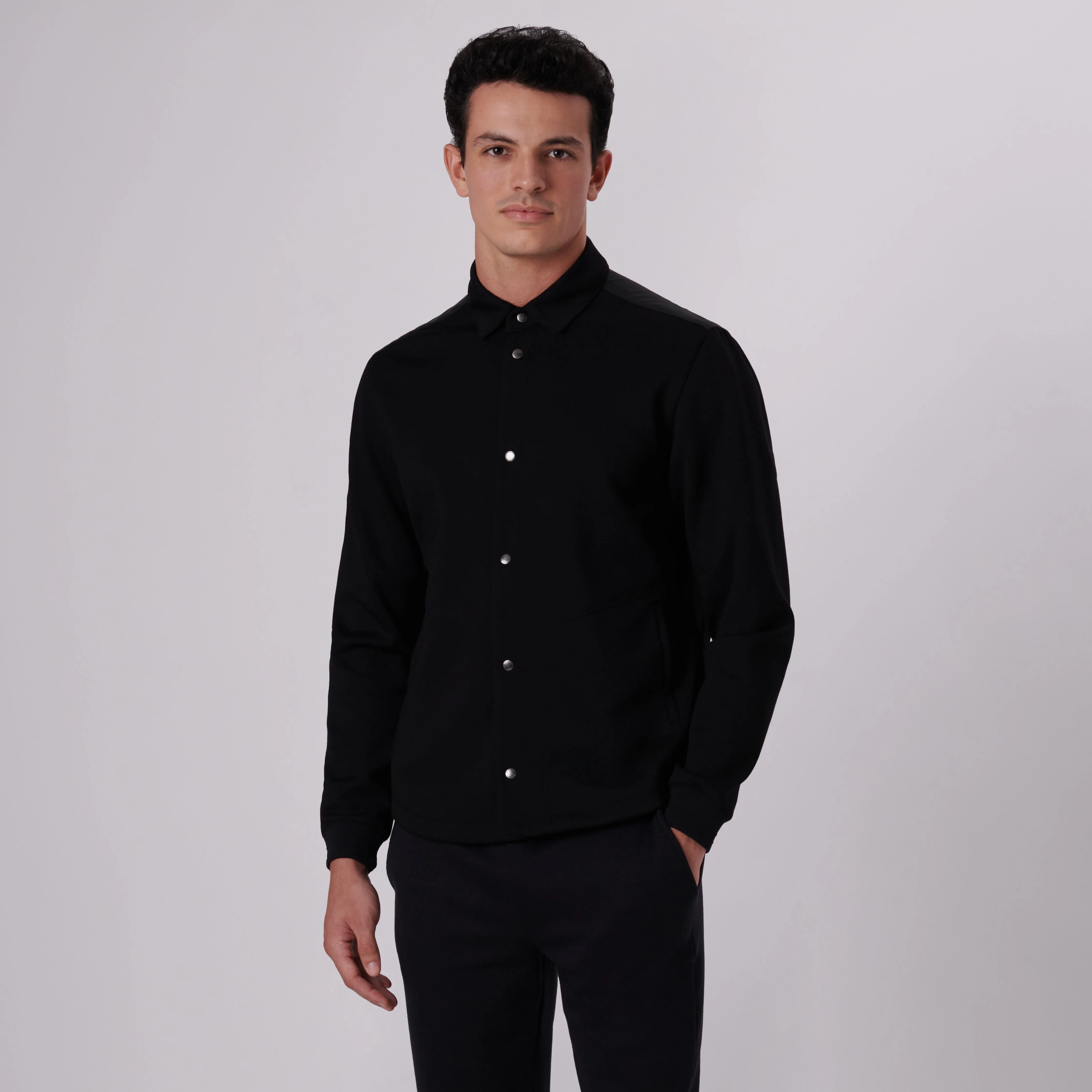Knit Shirt Jacket