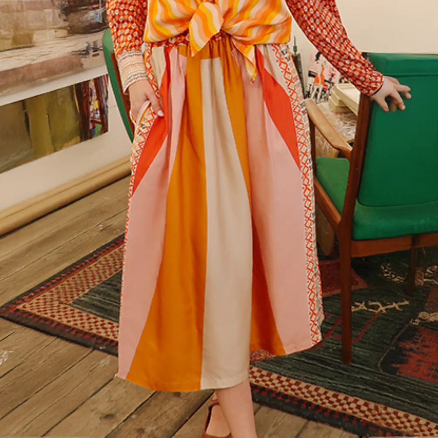 Layla Printed Skirt