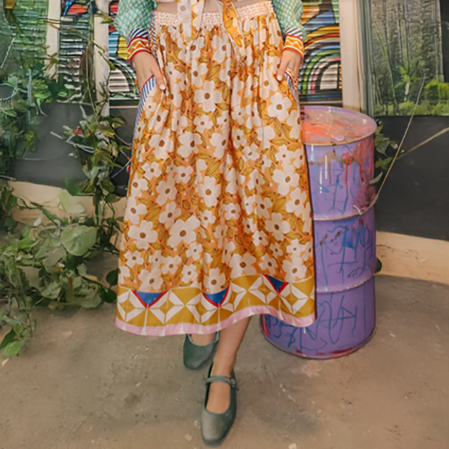 Layla Printed Skirt