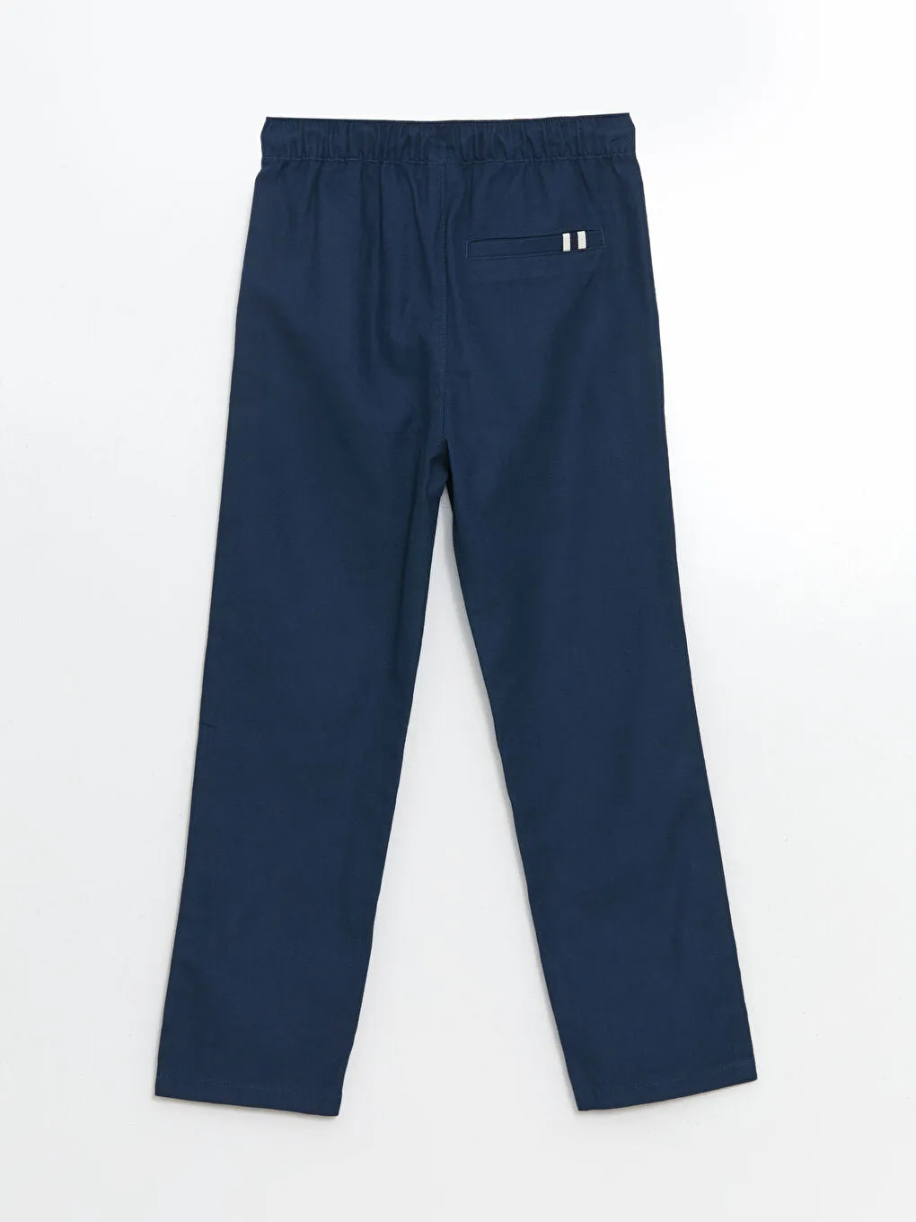 LCW Kids Anthracite Elastic Waist Linen Blend Boy Trousers
