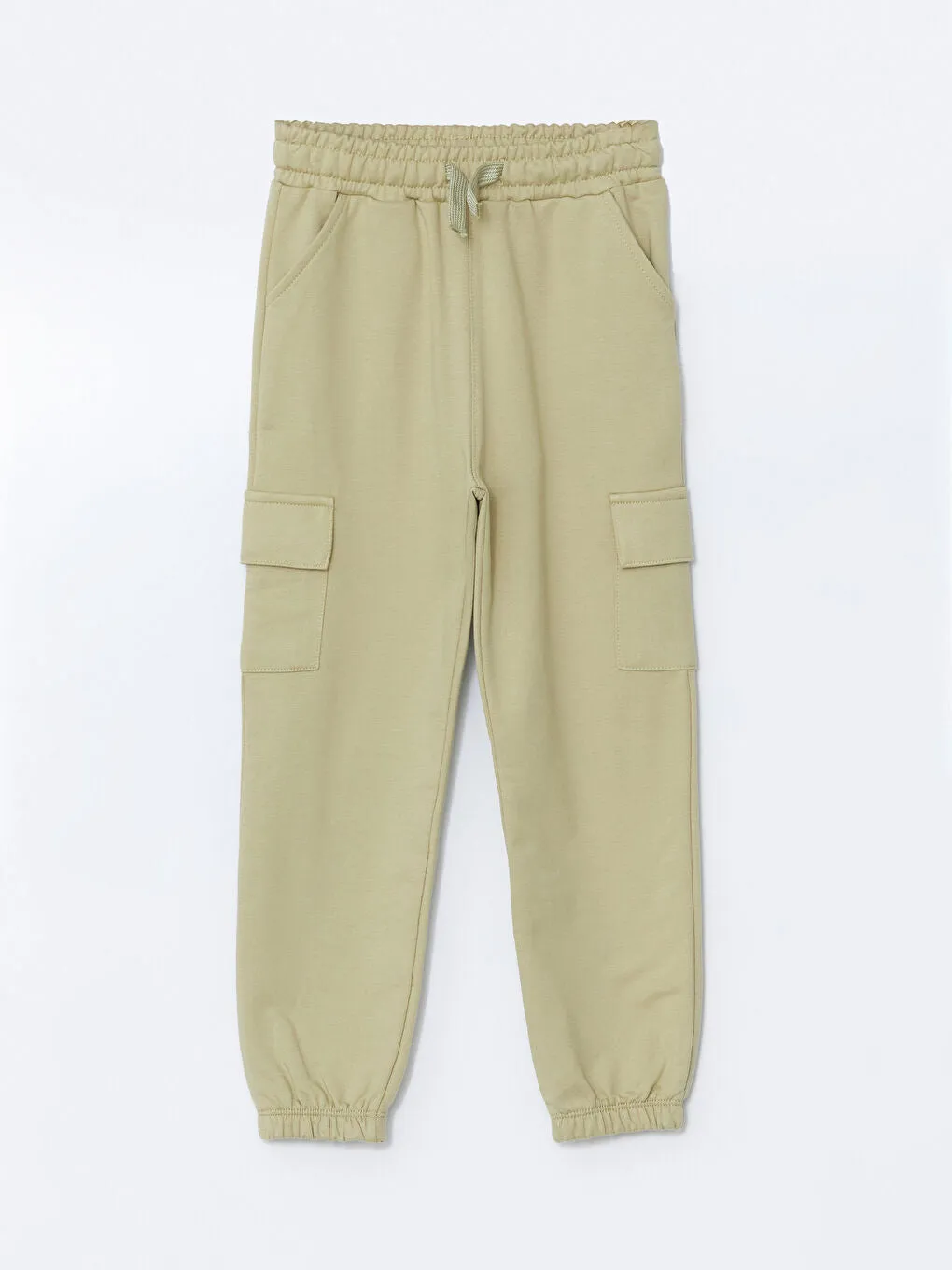 LCW Kids Beige Elastic Waist Boy Jogger Tracksuit Bottom
