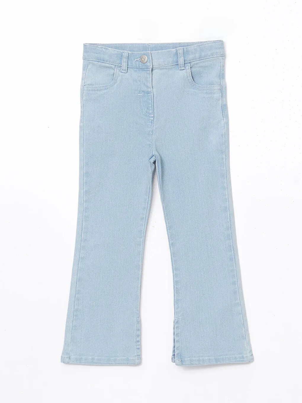 LCW Kids Blue Elastic Waist Girl Jeans